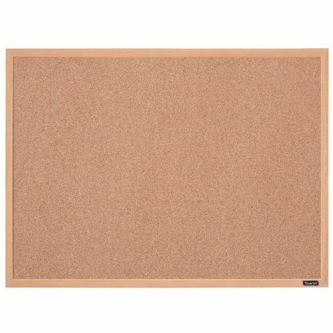 Quartet Cork Board, Maple Frame, 23" x 35"