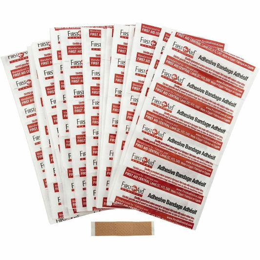 First Aid Central Junior Adhesive Bandages Plastic