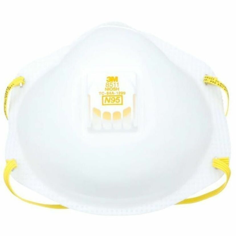 3M Sanding & Fibreglass Valved Respirator 8511 (N95) - 8511HA1-C-PS
