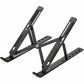 DAC&reg; MP-222 Portable and Adjustable Laptop/Tablet Stand, Black