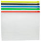 Merangue 6531-5000-00-000 - 5 Pack Letter Size Poly Envelope Colour Zipper - 6531-5000-00-000