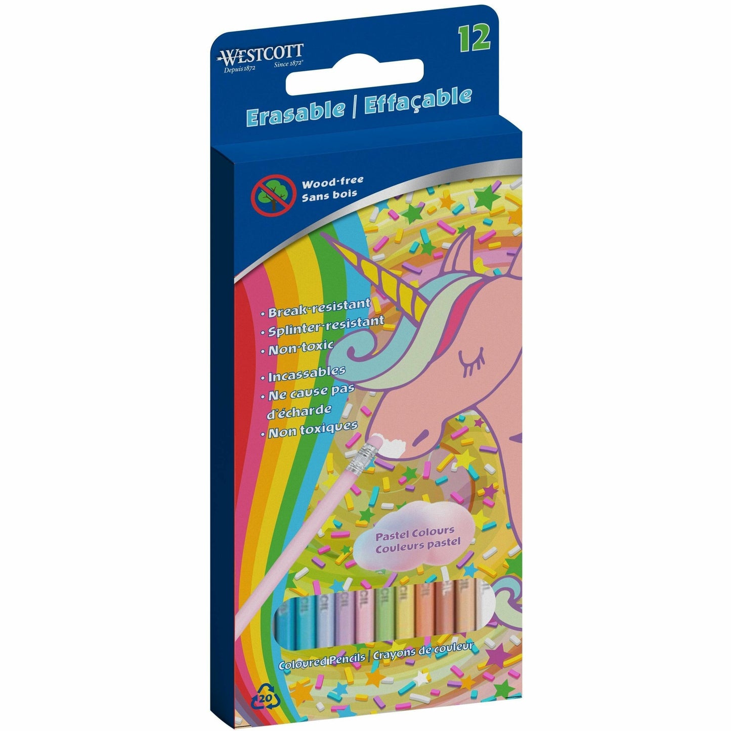 Westcott Pastel Colored Pencils