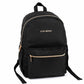 Louis Garneau Carrying Case (Backpack) Notebook - Black, Rose Gold