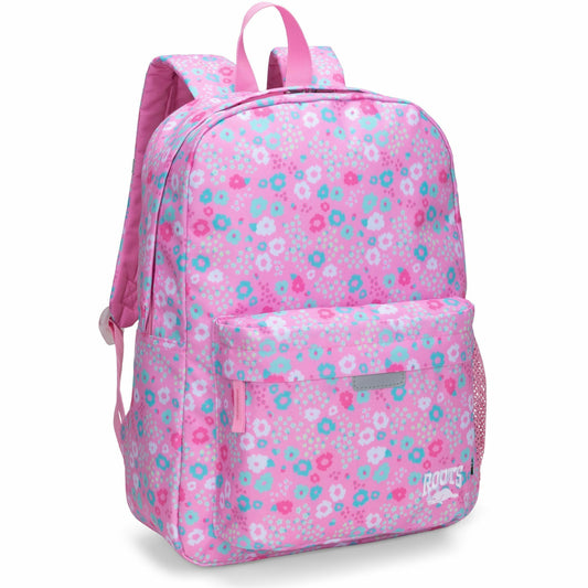 Roots Carrying Case (Backpack) School - Pink