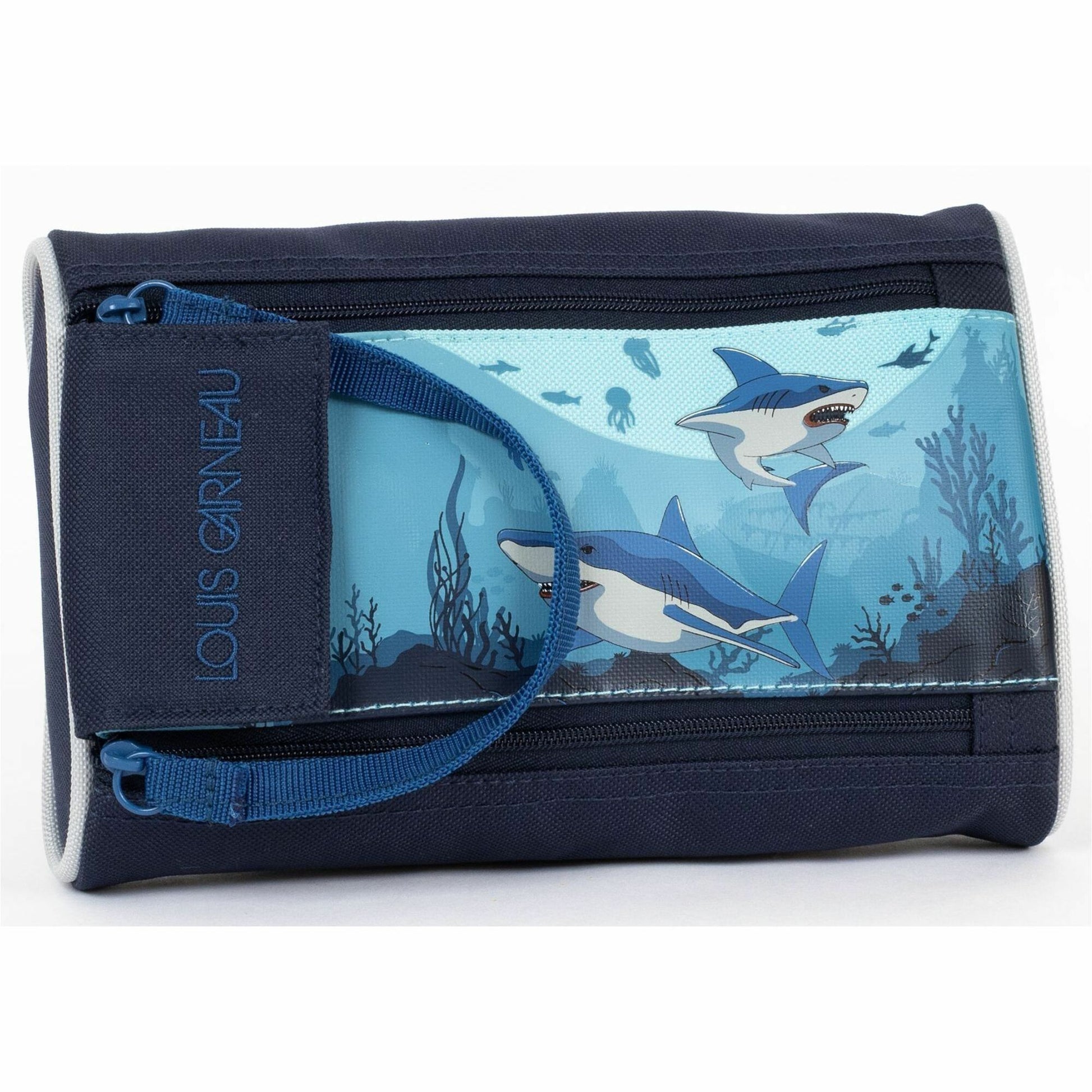Louis Garneau Shark Carrying Case Pencil - Blue