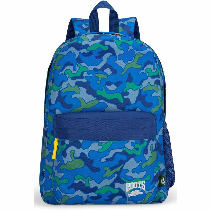 Roots Carrying Case (Backpack) School - Gray, Navy Blue - RTS6911 083