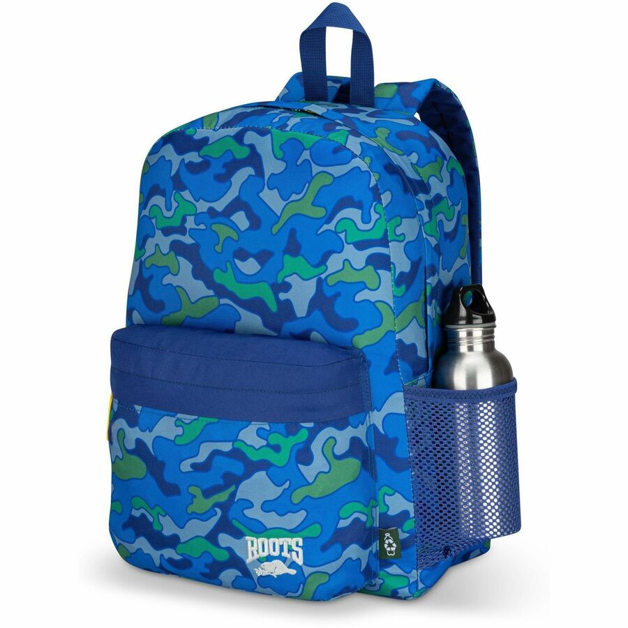 Roots Carrying Case (Backpack) School - Gray, Navy Blue - RTS6911 083