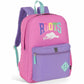 Roots Carrying Case (Backpack) School - Purple, Pink