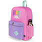 Roots Carrying Case (Backpack) School - Purple, Pink - RTS6912 060