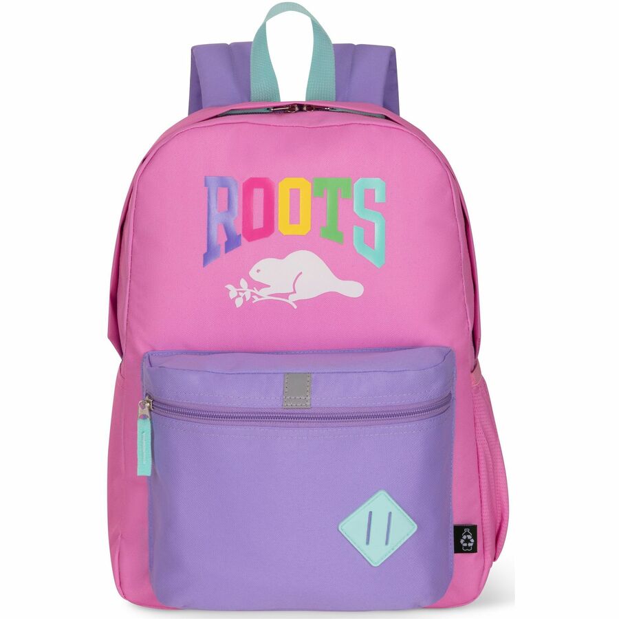 Roots Carrying Case (Backpack) School - Purple, Pink - RTS6912 060