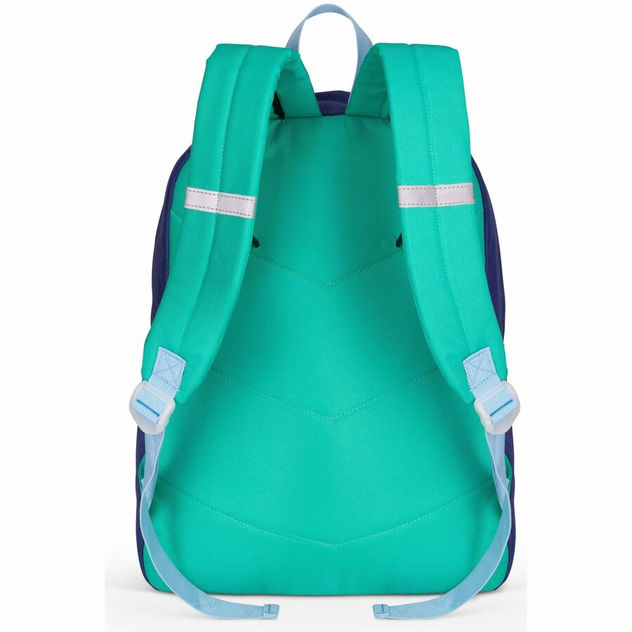 Roots Carrying Case (Backpack) School - Navy, Green - RTS6912 173