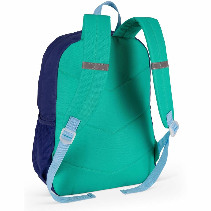 Roots Carrying Case (Backpack) School - Navy, Green - RTS6912 173