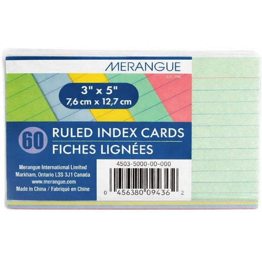 Merangue Index Cards