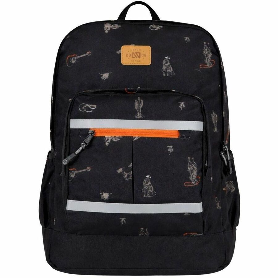 Nano Carrying Case (Backpack) Notebook - Black, Orange - F26BP113