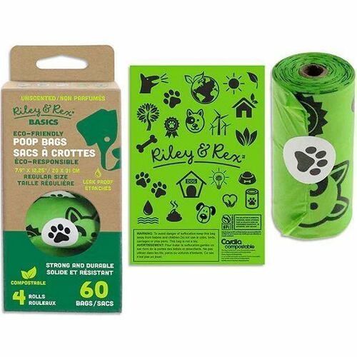 Riley & Rex Basics Eco-Friendly Poop Bags