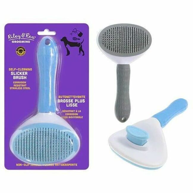 Riley & Rex Self-Cleaning Pet Brush