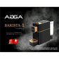 AGGA Coffee BARISTA-1 Compact Espresso Machine | Black - BAR20000000
