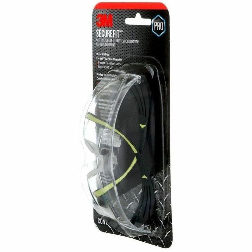 3M SecureFit 400 Safety Glasses - SF400C-WV-6-PS