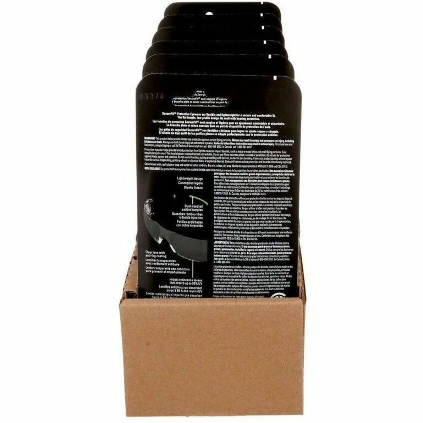 3M SecureFit 400 Safety Glasses - SF400C-WV-6-PS