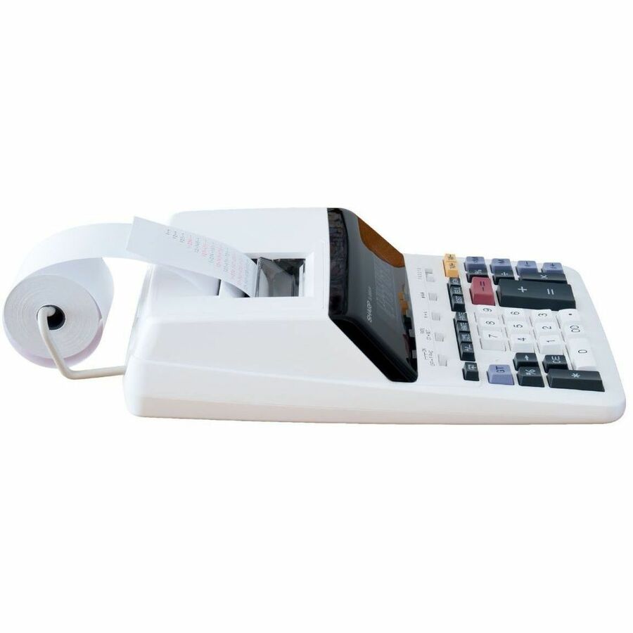 Sharp 12 Digit Commercial Printing Calculator - EL2630LW