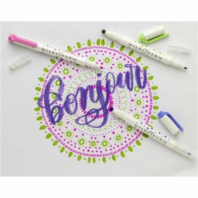Zebra Mildliner Dual-Tip Dot Marker - 73310
