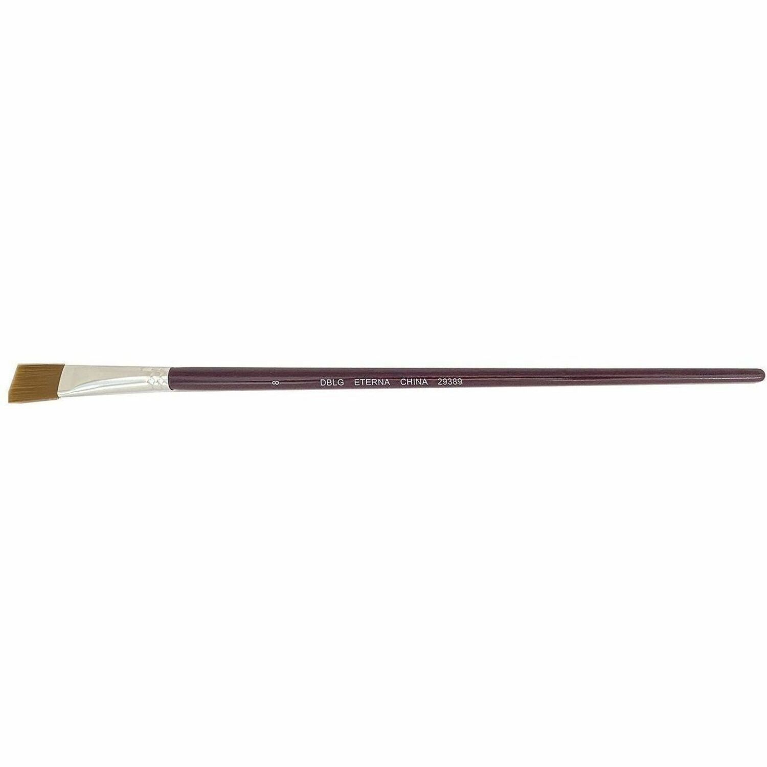 DBLG Import Inc Flat 1/2" Golden Nylon Hair Brush