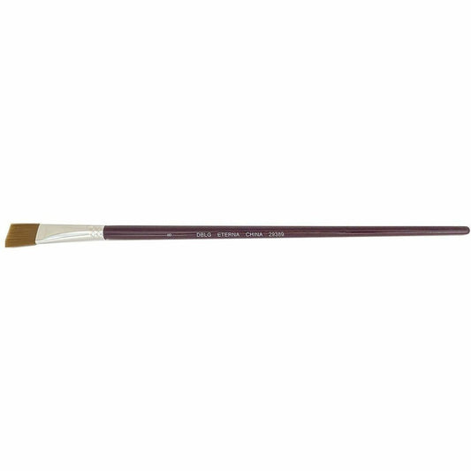 DBLG Import Inc Flat 1/2" Golden Nylon Hair Brush