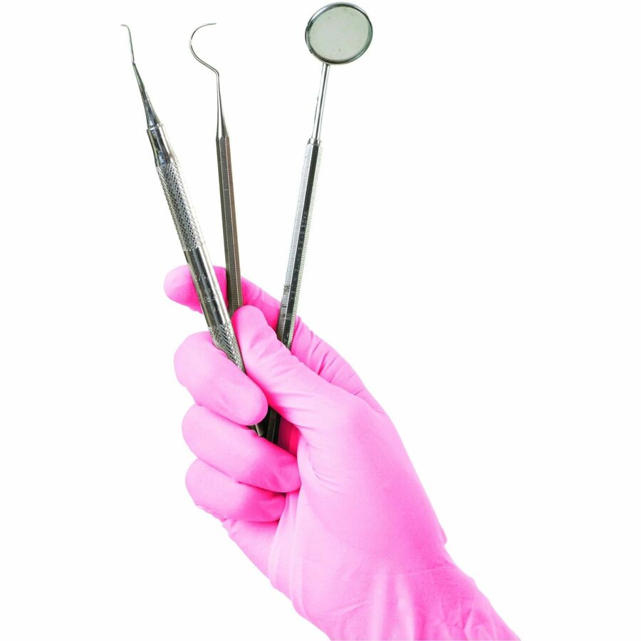 RONCO Touch Examination Gloves Medium Pink - 971