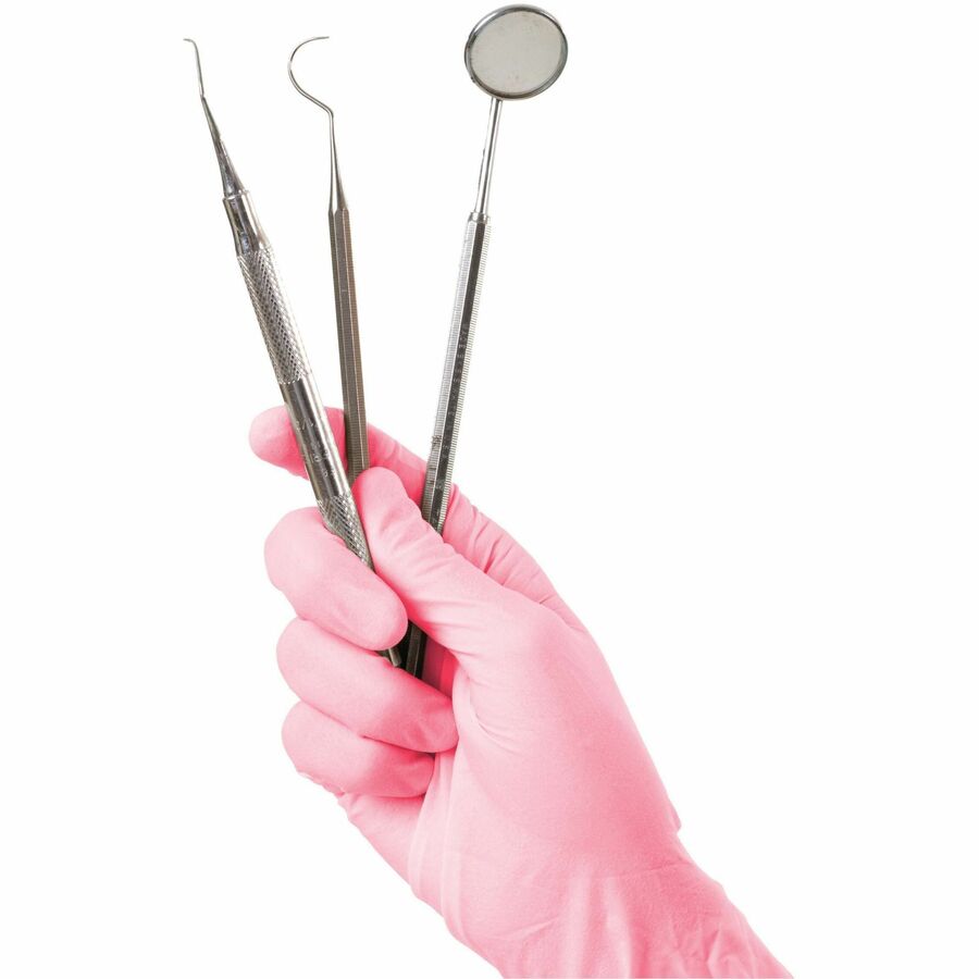 RONCO Touch Examination Gloves Small Pink - 961