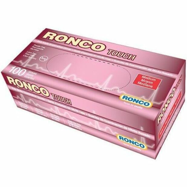 RONCO Touch Examination Gloves Small Pink - 961