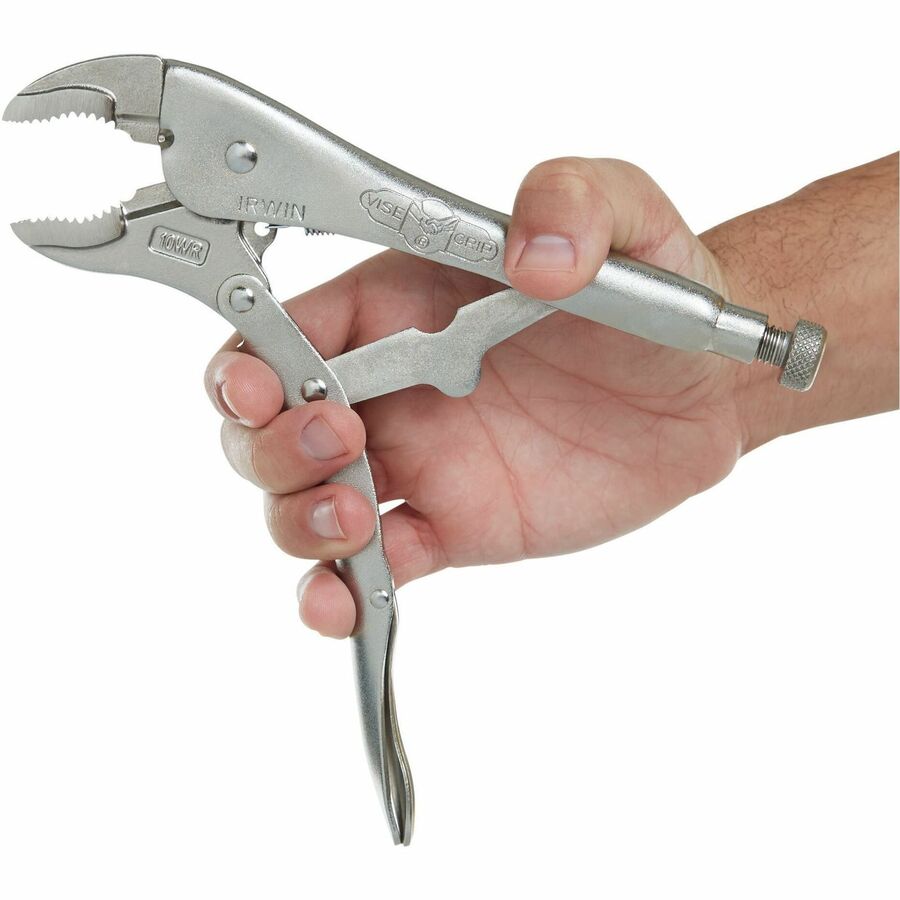 Vise-Grip The Original Curved Jaw Locking Pliers With Wire Cutter - 502L3