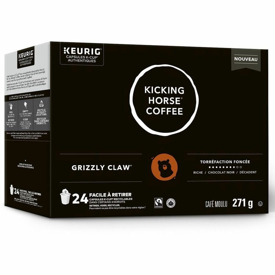 Kicking Horse K-Cup, Pod Dark Roast Coffee K-Cup Pods - 5000394029