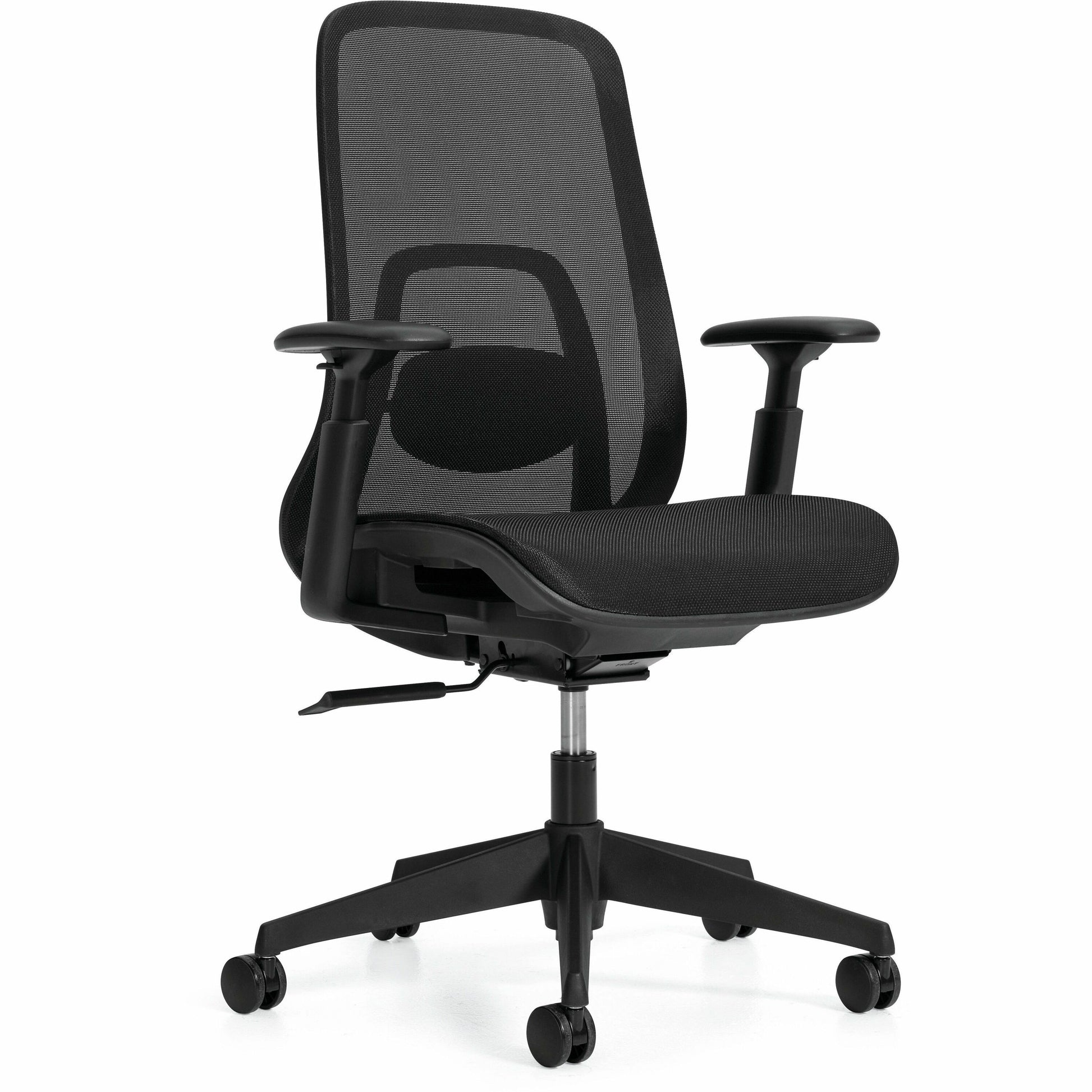 Fame Mesh High Back Synchro-Tilter, Black