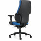 Kazan FX High Back Synchro-Tilter, LuxPlus Black/Blue - OTG2136