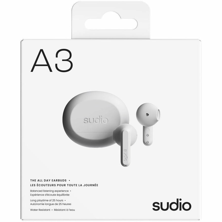 Sudio A3 Audio Earphones - A3WHT