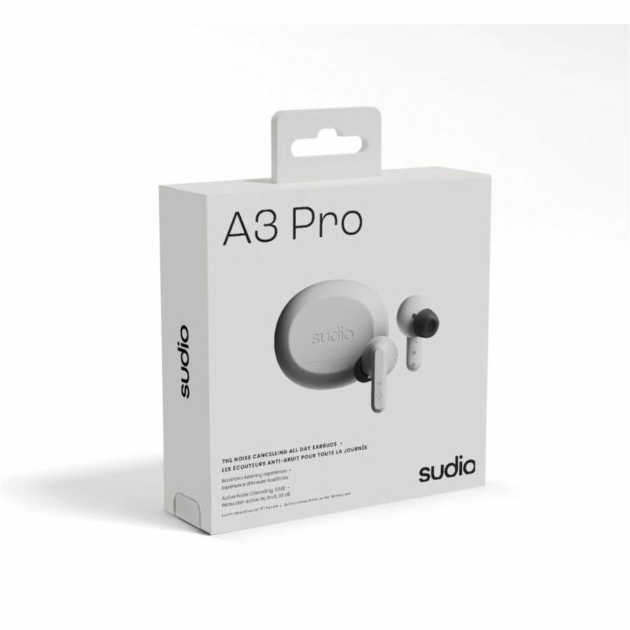 Sudio A3 Pro The Noise Cancelling All-Day Earbuds - A3PROWHT
