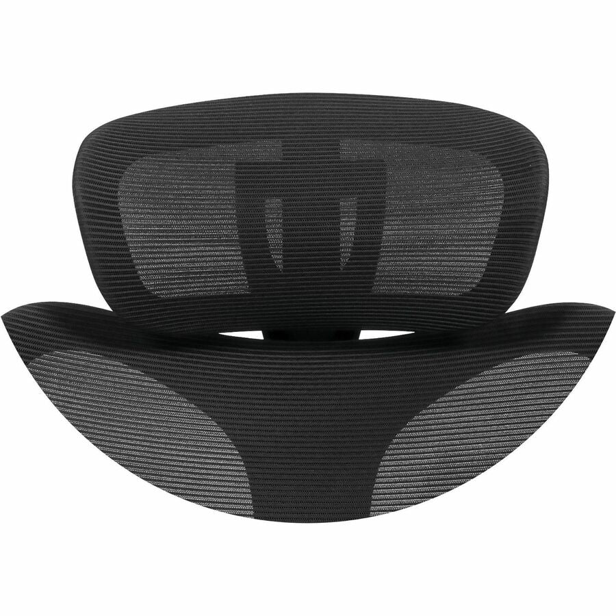Wave Mesh Adjustable Headrest, Black - OTG2111