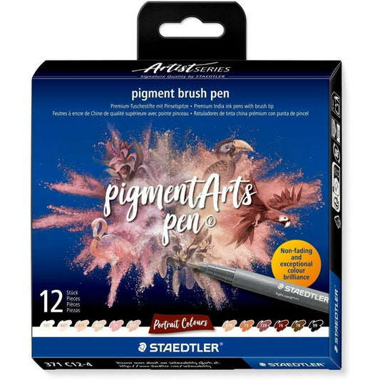 Staedtler pigment brush pen 371