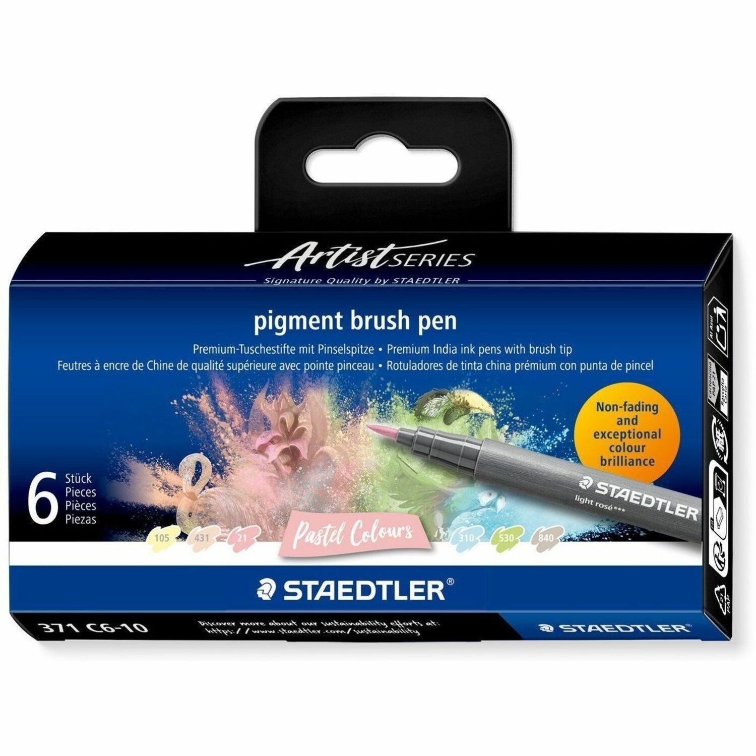 Staedtler pigment brush pen 371