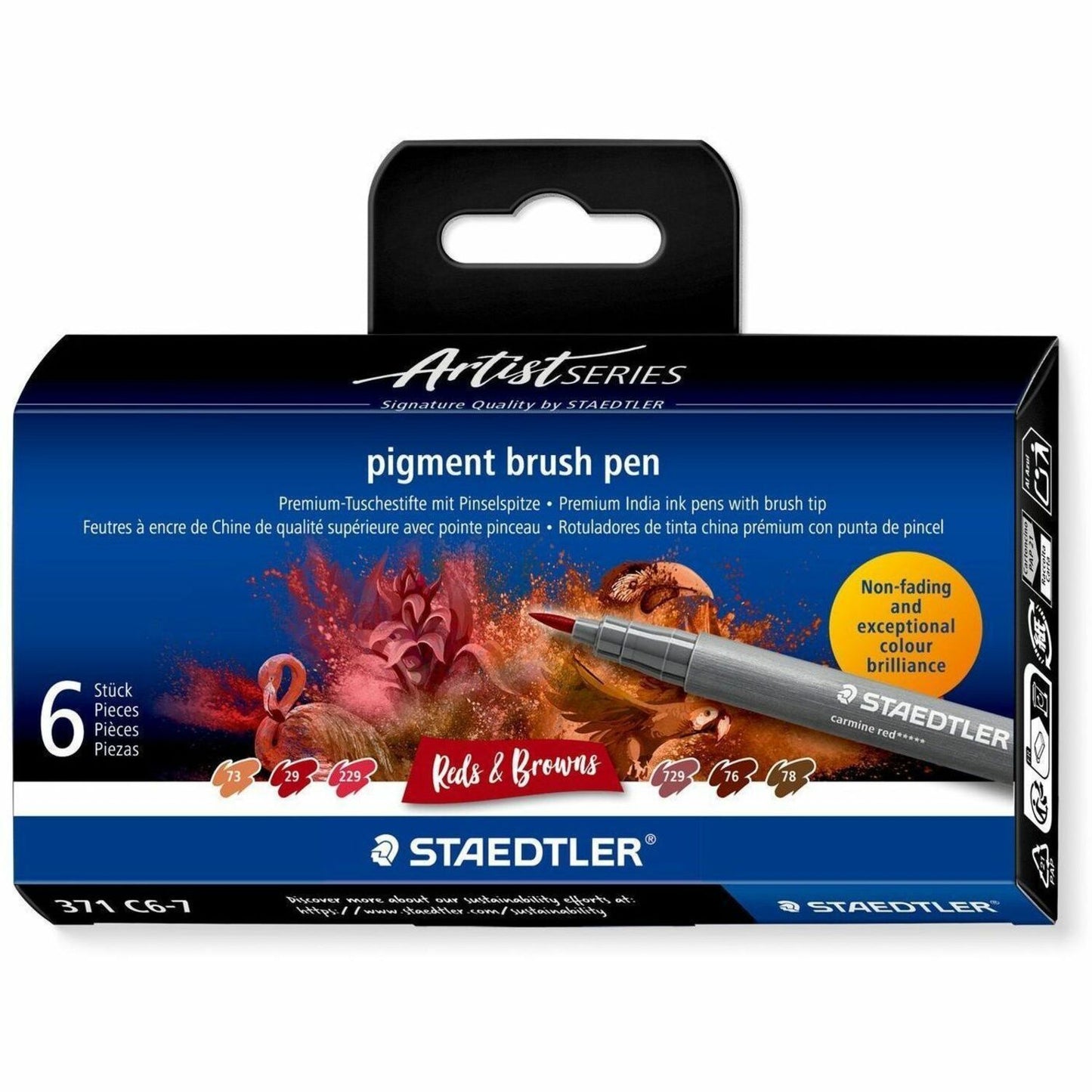 Staedtler pigment brush pen 371