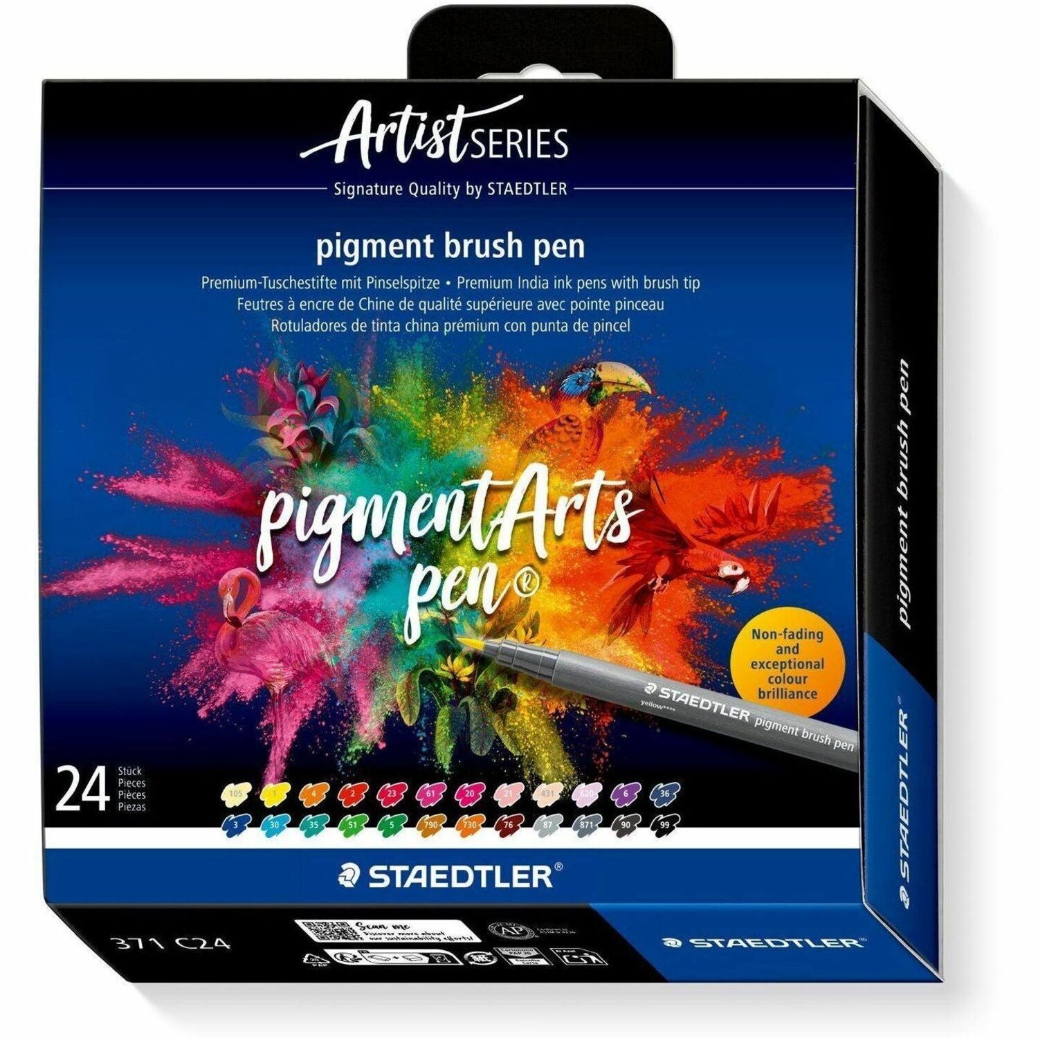 Staedtler pigment brush pen 371