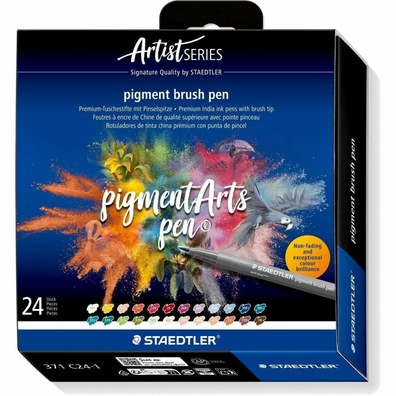 Staedtler pigment brush pen 371