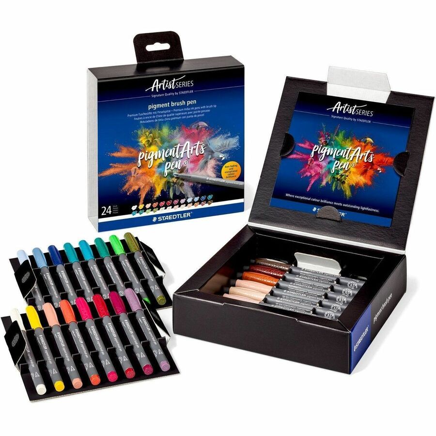 Staedtler pigment brush pen 371 - 371 C24-1