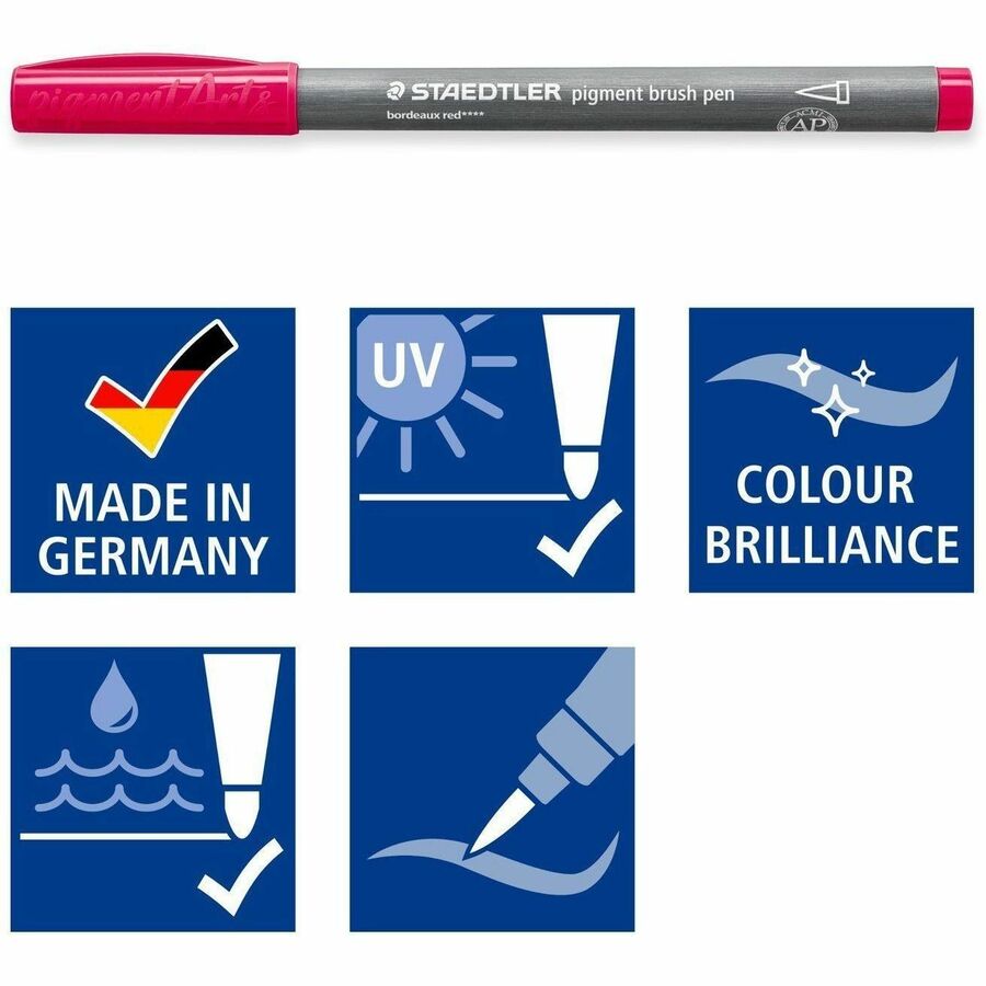 Staedtler pigment brush pen 371 - 371 C6-9