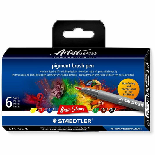 Staedtler pigment brush pen 371