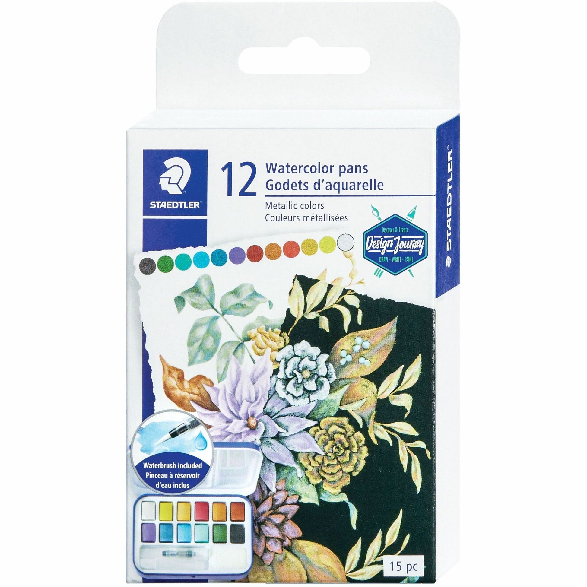 Staedtler Metallic Watercolour Set