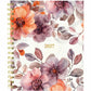 Blueline Floral Blush Monthly Planner Hard Cover 11" x 8-1/2" Bilingual Floral Blush - C489017B.01