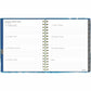 Blueline Weekly/Monthly Planner Hard Cover 9-1/4" x 7-1/4" Bilingual Celestial - C479017B.01