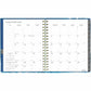 Blueline Weekly/Monthly Planner Hard Cover 9-1/4" x 7-1/4" Bilingual Celestial - C479017B.01