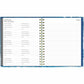 Blueline Weekly/Monthly Planner Hard Cover 9-1/4" x 7-1/4" Bilingual Celestial - C479017B.01